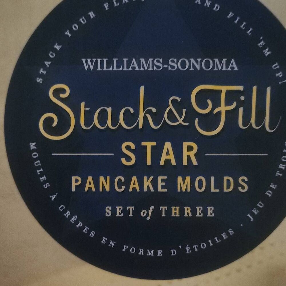 William Sonoma Stack & Fill Star Pancake Molds - Picture 6 of 12